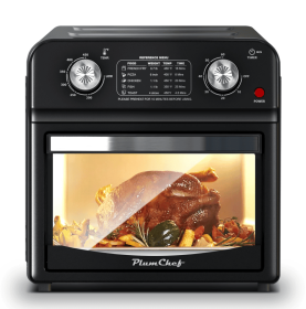 12.5 Quotation 7-in-1 Convection Oven, 1500W,5 preset menus, pizza, baking, roasting, grilling, toasting, dehydration, defrosting, 11.8L smart o