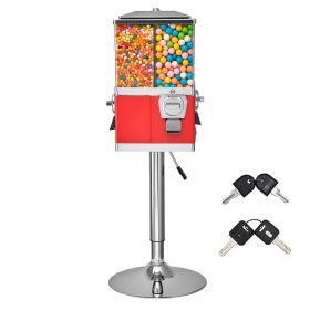 Candy Vending Machine, Four Compartment Candy Vending Machine with Stand, Gumball & Candies Vendings Machines with Adjustable Height