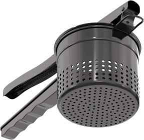 Large 15oz Potato Ricer, Heavy Duty Stainless Steel Ricer for Mashed Potatoes, Sweet Potato Masher Kitchen Tool with Ergonomic Handle