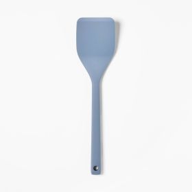 Premium Heat Resistant Silicone Kitchen Turner Utensil (Color: Blue)